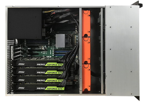 4卡GPU服务器(机架式)